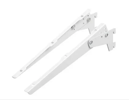 WHITE ANGLE BRACKET L/R (SET)
